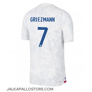 Ranska Antoine Griezmann #7 Vieraspaita MM-kisat 2022 Lyhythihainen